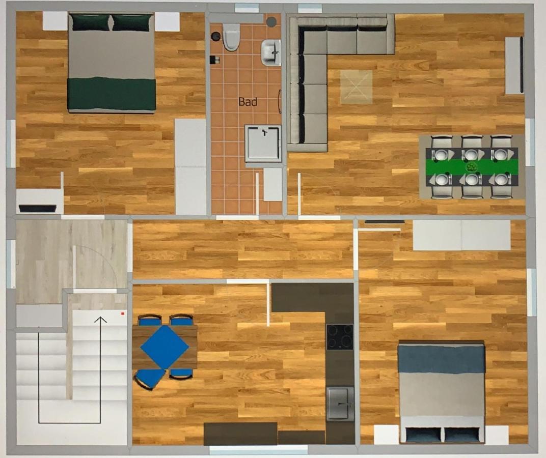 ווינטרברג Ferienwohnung Bergstrasse מראה חיצוני תמונה